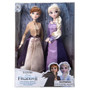 Disney Toys Frozen 2 New Elsa and Anna Princess Doll Toys with Accessories Olfa Sets Girl's Collection Dolls Kids Gifts with Box