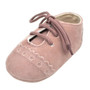 Unisex Soft Sole Moccasin for toddler Boys Girls - Suede Leather Crib Shoes