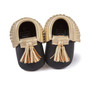 New Fringe Suede Leather Baby Kid Children Soft Soled Anti-Slip Moccasins Soft Shoes