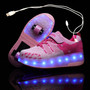 Roller Skate LED light up Shoes w USB Charging