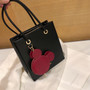 2Pcs Leather Mickey Mouse Handbag