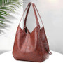 Large Capacity Women Leather Shoulder Bags