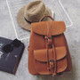 Fashion Female Leather Backpack