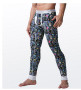 Cotton Printing Warm Men Long Johns Leggings Thermal Underwear Bottom Pants