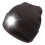 HEADLIGHT RECHARGEABLE LED KNIT BEANIE WITH LIGHT