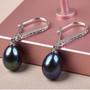 Natural Cultured Freshwater Pearl Earrings