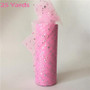 9.2/22m Glitter Sequin Tulle Roll 10/25 Yards 15cm Spool Tutu Wedding Decoration Organza Laser DIY Craft Birthday Party Supplies