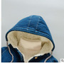 2023 Winter Fashion: Stylish Super-Soft Denim and Cashmere Jacket for Kids - Cozy Lamb Jacket for Boys and Girls