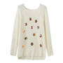 FinalFit Sequined Knitted Sweater Women Autumn Causal Women Sweater Pullovers 2017 Female Chandail Pull Femme