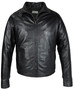 Dandy genuine Leather Men's Jacket with filler