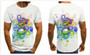 3D Colorful Music Lover T-Shirt