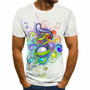 3D Colorful Music Lover T-Shirt