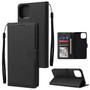 All-In-One PU Leather Flip Wallet Phone Case with Card Slots For iPhones