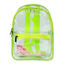 Transparent PVC Women's Waterproof Backpack
