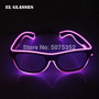 Glowing Bright LED Glasses Neon Flashing Eyewear