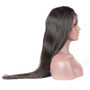 Lace Front Human Hair Wigs Virgin Hair Brazilian Straight Glueless Lace Front Wig With Baby Hair Lace Closure Wig