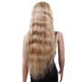 Custom Made Blonde Human Hair Wigs For Cancer Patients Silk Base With Silicone Strips Cap For White Women