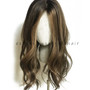 100% Unprocessed Brazilian Virgin Human Hair Silk Base Women's Hair Toppers