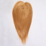 Mono Top With 4x4 Silk Base Blonde Human Hair Toppers Clip On Hairpieces For Thinning Hair