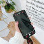 Heart Love Soft Phone Case With Strap For iPhone