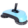 Cordless Floor Magic Broom Sweeper - Stainless Steel Hand Push Cleaner