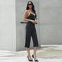 Sleeveless Backless Jumpsuit