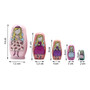 Pretty Girls Matryoshka Nesting Dolls 5 Pieces