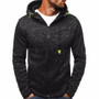 New 2017 Fashion Hoodies Men Button Hip Hop Mens Brand Solid Hooded Zipper Hoodie Cardigan Sweatshirt Slim Fit Men Hoody