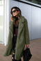 Women long cardigan coat faux fur teddy jacket winter outwear warm soft elegant