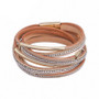 Charm bohemia leather bracelet multilayer women jewelry party gifts