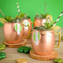 Hammered Copper Mug 4pc Set