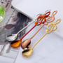 Treble Clef Tea Spoons 4pc Set