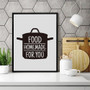 Love Cooking Kitchen Canvas