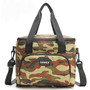 New Oxford Double Layer Cooler Lunch Bag Printed Insulated Thermal Food Picnic Handbag Portable Shoulder Lunch Box Tote