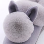 Cotton Slippers Rabbit Ear Fashion Autumn & Winter Warm Shoes Cute Plus Plush Slippers