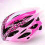 Ladies bike helmets safety women bicycle helmet mtb ultralight integrally molded warning light