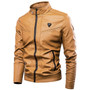 Men Fashion Motor & Biker Faux Leather Jacket