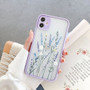 3D Relief Floral Transparent Soft Back Cover