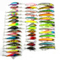 fishing lure set fake lure wobbler carp tackle 43pcs for ocean boat fishing