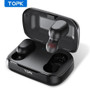 TOPK TWS Bluetooth 5.0 Wireless Bluetooth Earphones With Microphone