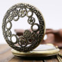 Bronze Steampunk Gear Pocket Watch