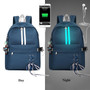 Anti Theft Waterproof Women Backpack with USB Charge