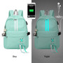 Anti Theft Waterproof Women Backpack with USB Charge