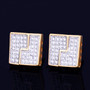 10MM Square Stud Earrings