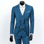 2016 New(Jacket+Vest+Pants)Men Slim Fit Suits Mens multicolor Wedding Suits With Pants Business Mens Formal Wear