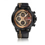 Sport men wristwatch leather casual quartz watches relogio masculino