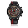 Sport men wristwatch leather casual quartz watches relogio masculino