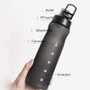 Sport Water Bottle Leakproof  BPA Free black