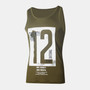 Men Sleeveless Tank Top Green