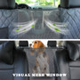 Wiredogs™ Dog Car Seat Cover Upgraded with Visual Mesh Window